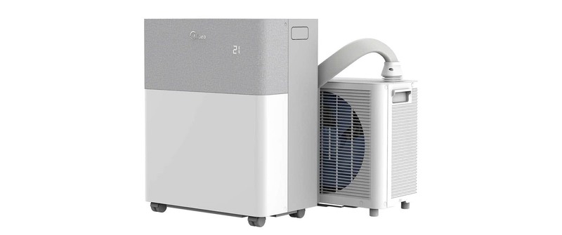 Kann man das Außenteil der Midea PortaSplit auch im Nebenraum aufstellen?