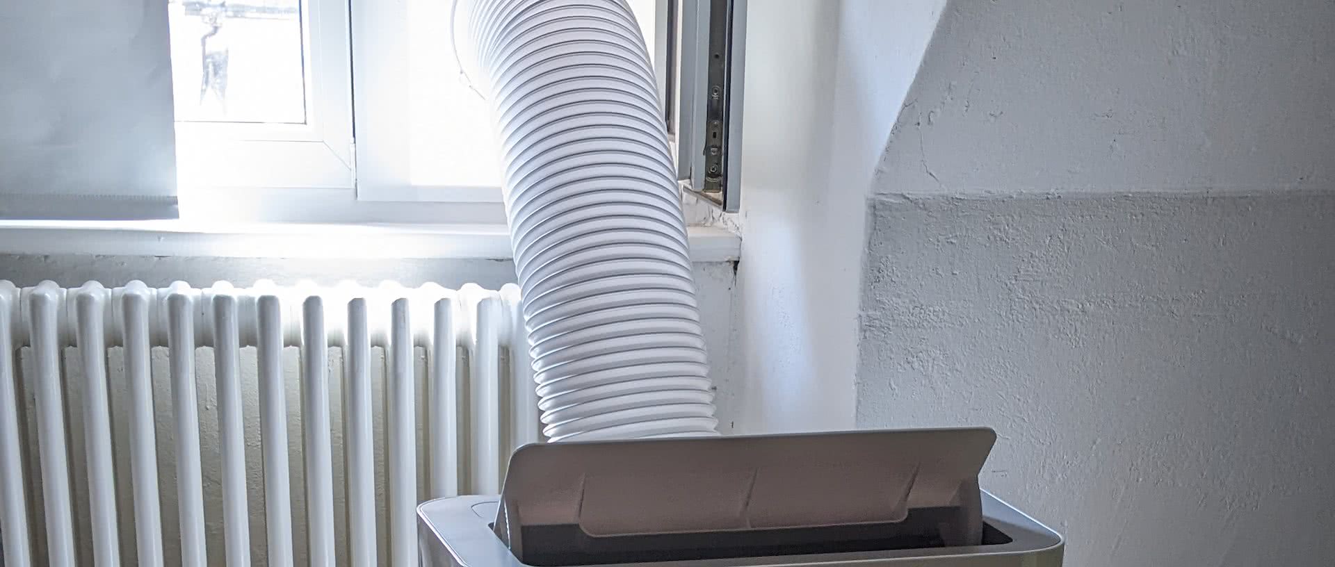 Midea Silent Cool 26 Pro Einschlauchbetrieb Test und Überlegungen für den Zweischlauchumbau